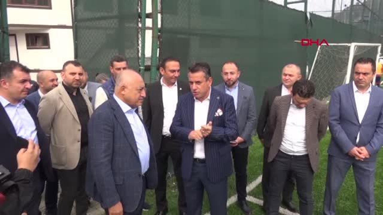 SPOR TFF Başkanı Büyükekşi Kulüp başkanlarının gözü önünde hakem