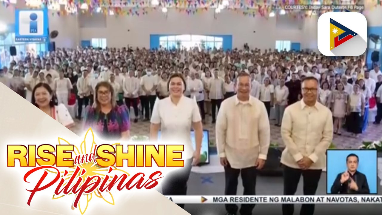 Vp At Deped Sec Sara Duterte Sinaksihan Ang Pagbasa Summit Video