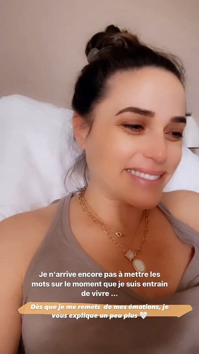 Capucine Anav s est exprimée sur la naissance de sa petite Lola