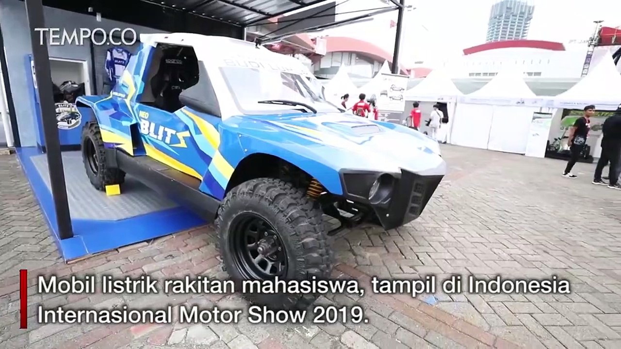 IIMS 2019 Pamerkan 11 Mobil Listrik Karya Mahasiswa Video Dailymotion