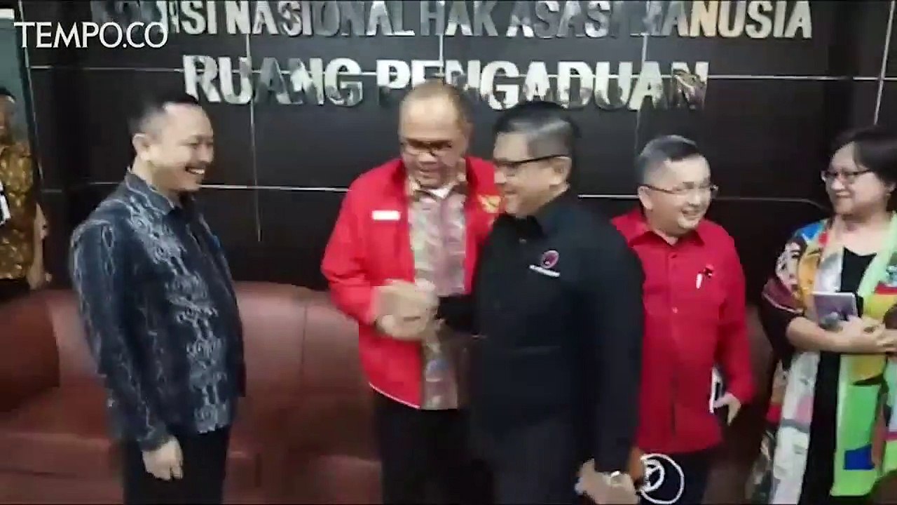 Dialog Di Komnas Ham Hasto Kristianto Sebut Sby Saksi Kasus Juli