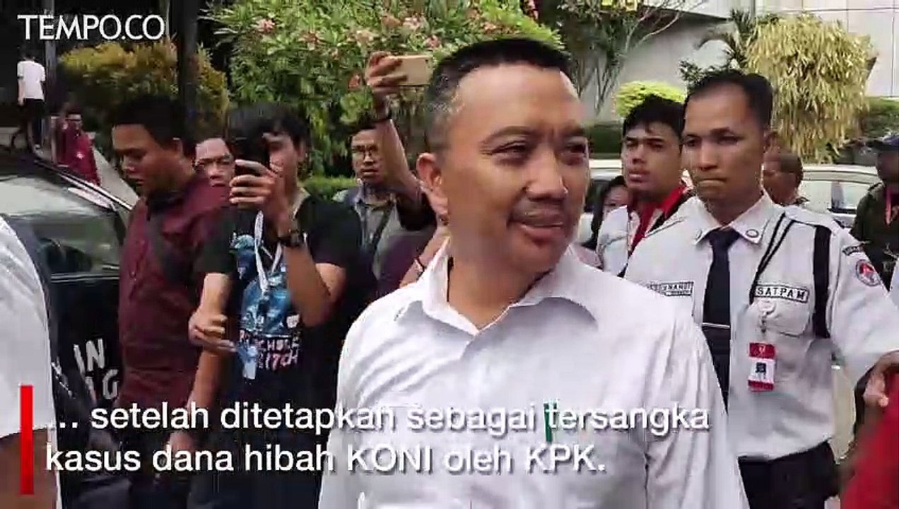 Jadi Tersangka Korupsi Menpora Imam Nahrawi Mundur Video Dailymotion