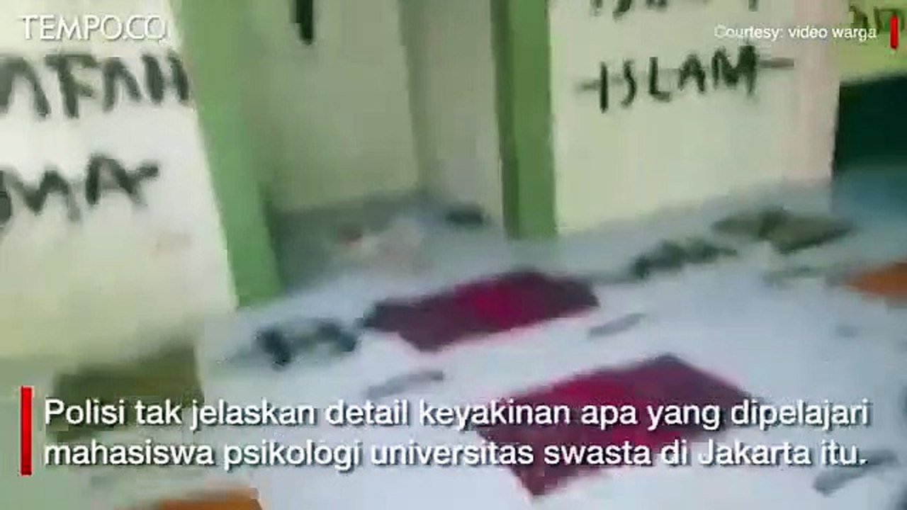 Vandalisme Musala Di Tangerang Ini Pengakuan Pelaku Pada Polisi