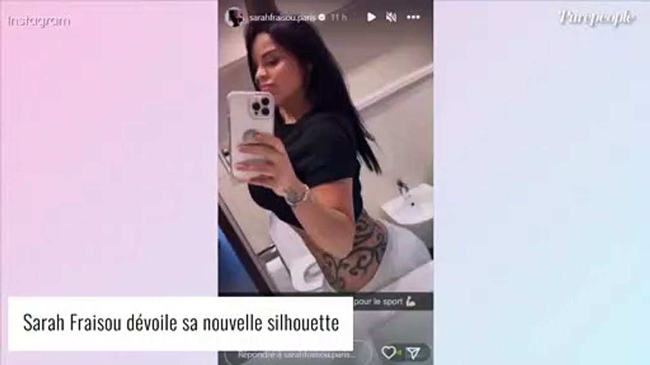 J Ai Bien Perdu Sarah Fraisou D Voile Son Ventre Plat Photos De