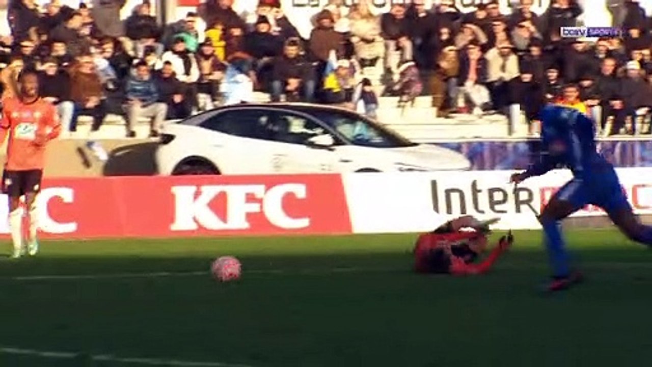 Coupe de France La Châtaigneraie étrillée par Lorient 0 6 Vidéo