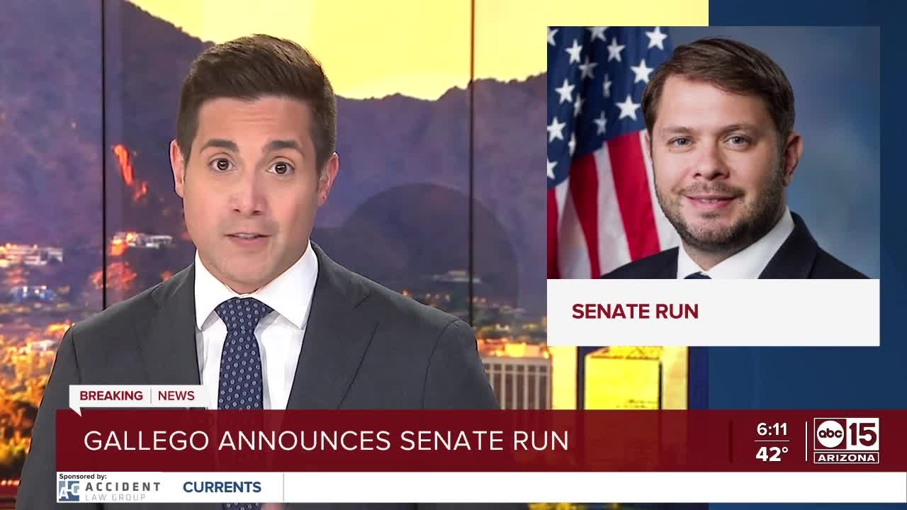 Democratic Rep Ruben Gallego To Run For Independent Arizona Sen