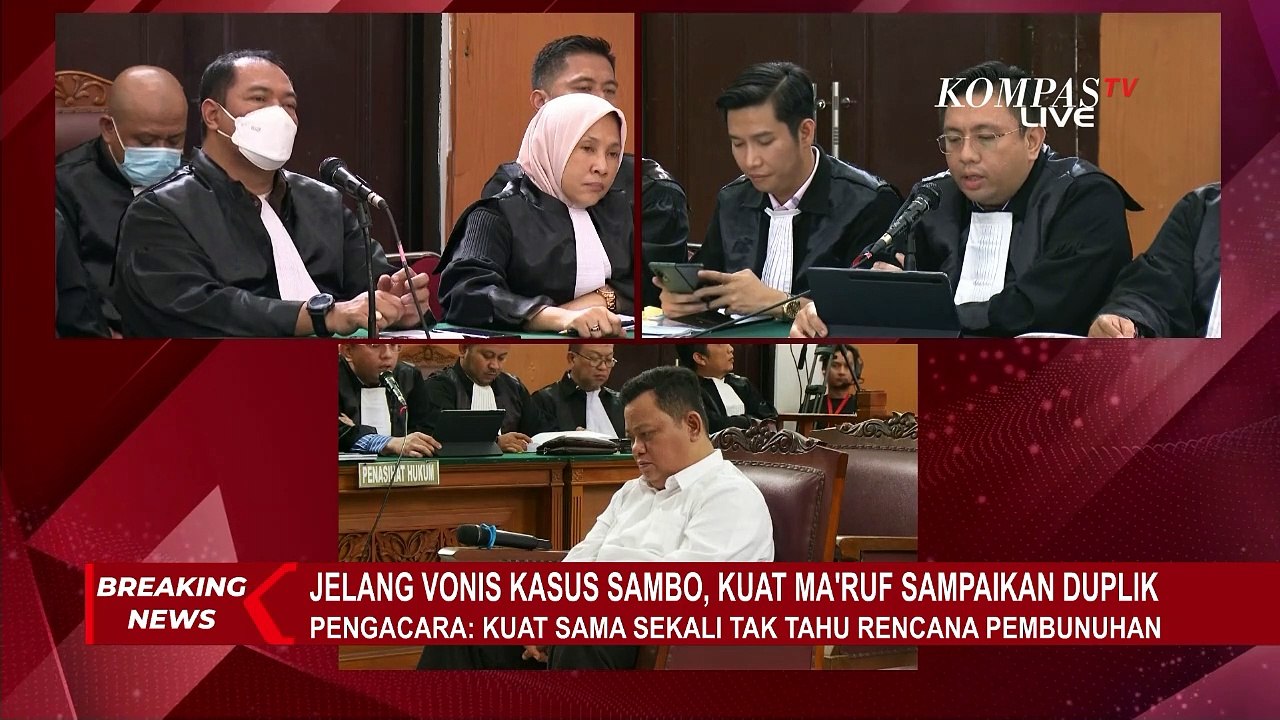 Bukan Untuk Membunuh Kuasa Hukum Sebut Kuat Ma Ruf Bawa Pisau Hanya