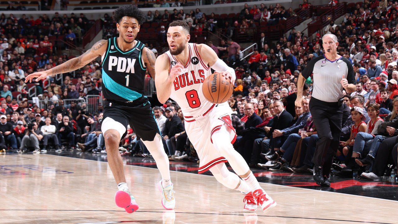 Game Recap Bulls Trail Blazers Vid O Dailymotion