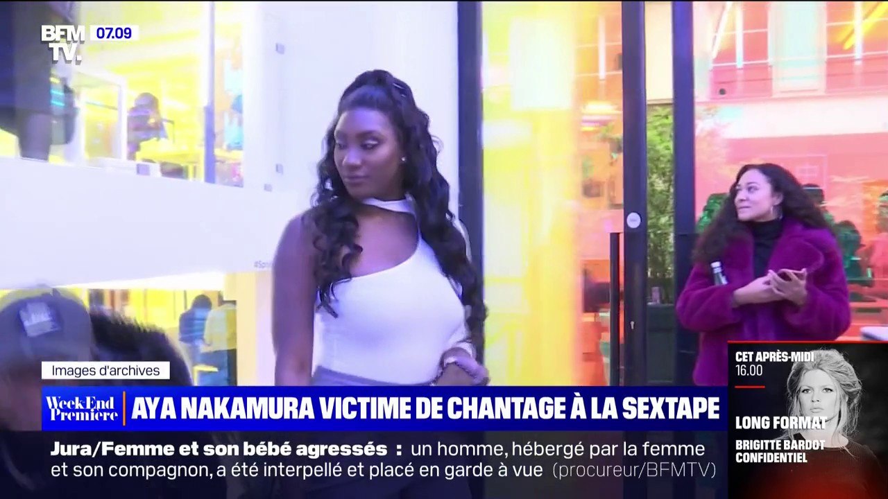 Aya Nakamura victime de chantage à la sextape la chanteuse porte