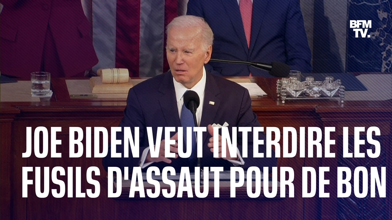 États Unis Joe Biden veut interdire les fusils d assaut une bonne