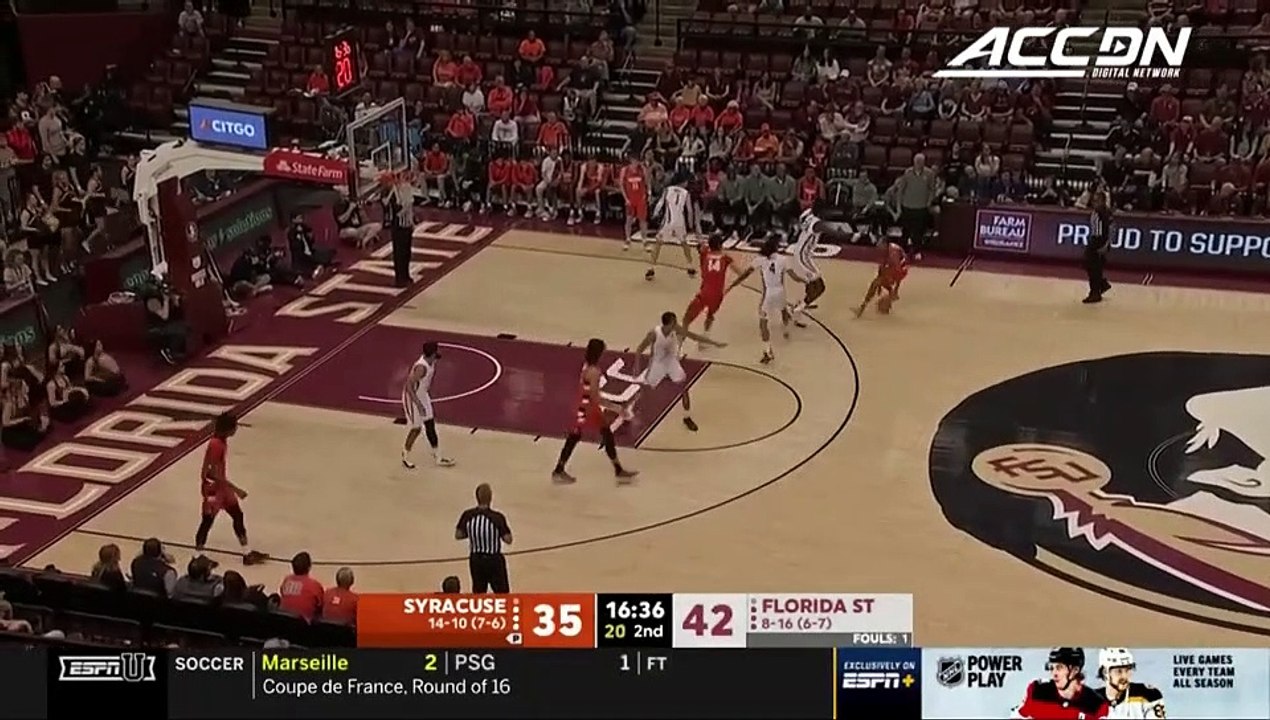 Syracuse Vs Florida State Men S Basketball Highlights