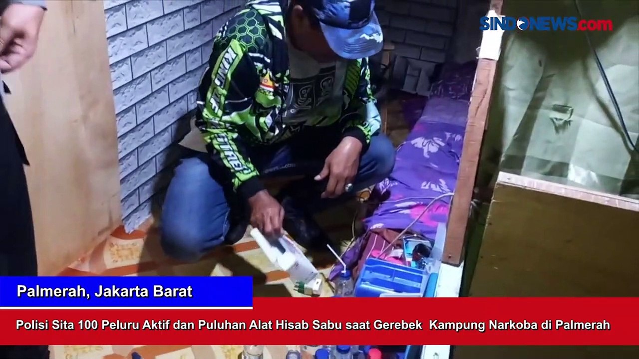 Polisi Sita 100 Peluru Aktif Dan Puluhan Alat Hisab Sabu Saat Gerebek