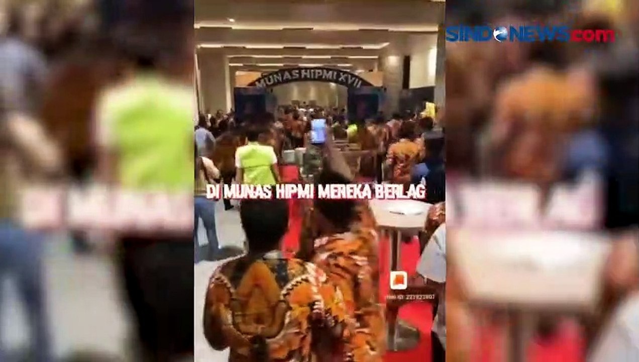 Beredar Video Munas HIPMI XVII Di Solo Ricuh 2 Peserta Adu Jotos