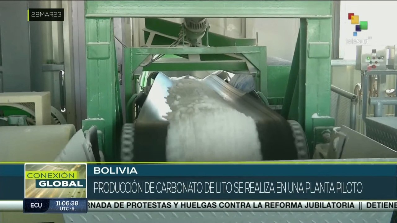 Bolivia Avanza La Pol Tica De Industrializaci N Del Litio V Deo