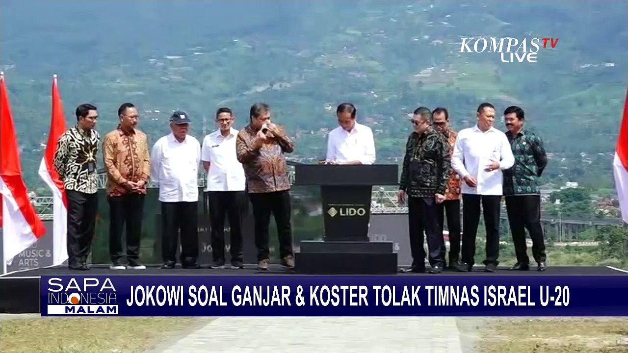 Ditanya Soal Ganjar Dan Koster Tolak Timnas Israel Begini Jawaban