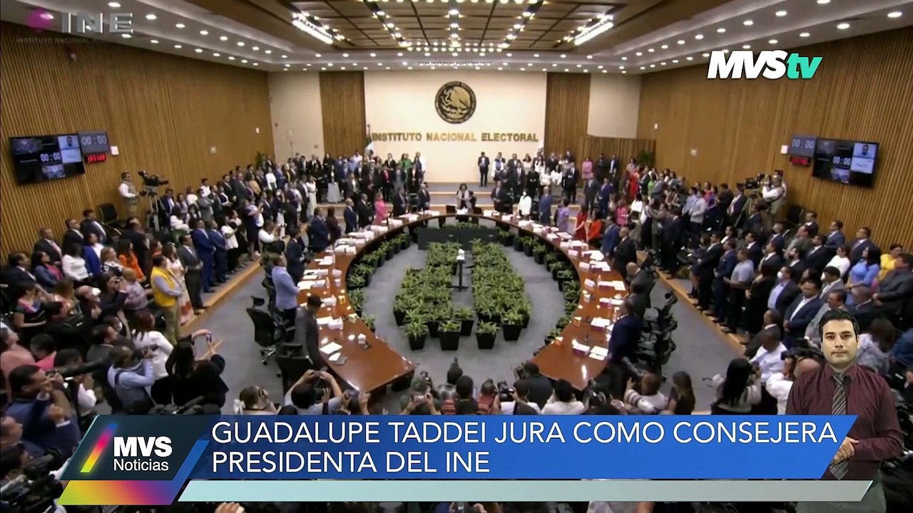 Guadalupe Taddei Jura Como Consejera Presidenta Del Ine V Deo Dailymotion