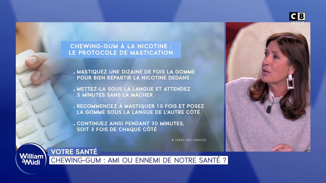 Votre santé Chewing gum Ami ou ennemi de votre santé Vidéo