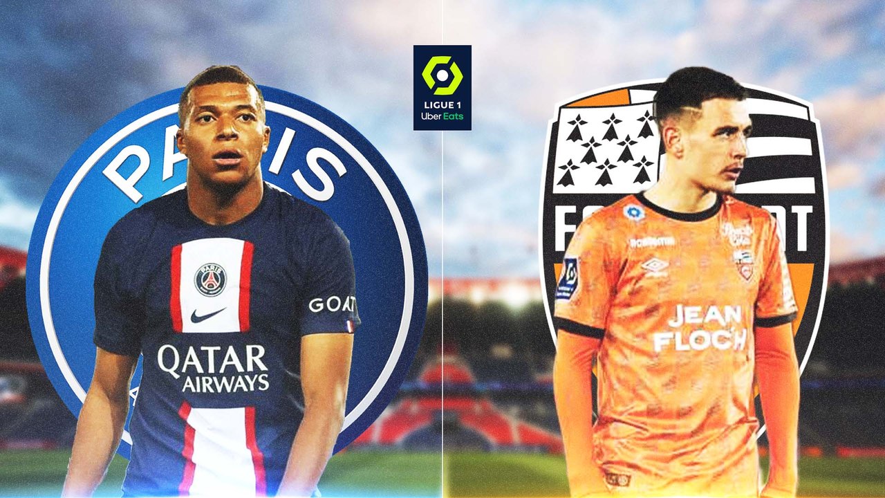 PSG Lorient les compositions officielles Vidéo Dailymotion