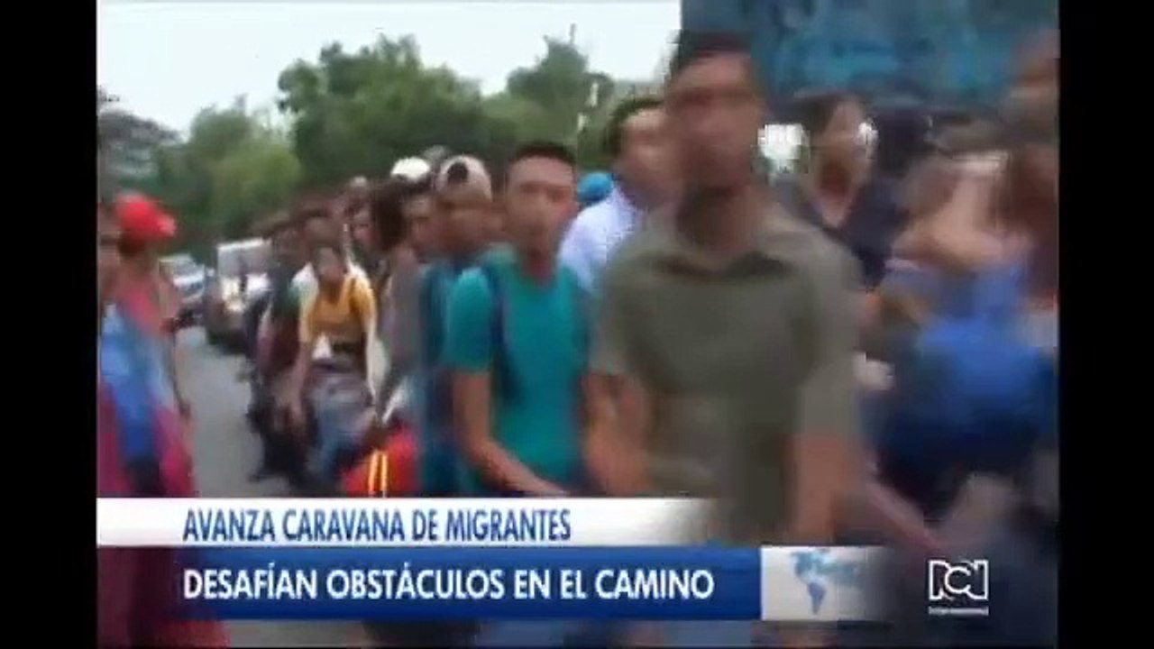 Avanza La Caravana De Migrantes Hondure Os Hacia Ee Uu V Deo