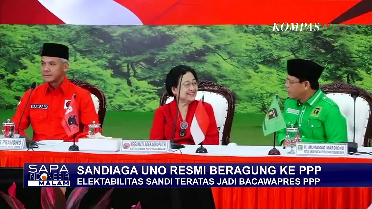 Sandiaga Resmi Jadi Kader Ppp Plt Ketum Ppp Rapimnas Akan Beri Tugas