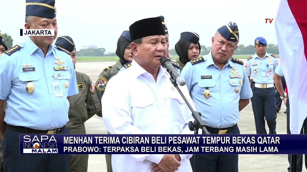 Menhan Prabowo Subianto Akui Terima Cibiran Usai Beli Mirage