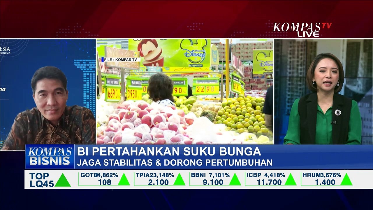 Bank Indonesia Pertahankan Suku Bunga Untuk Jaga Stabilitas Dan Dorong