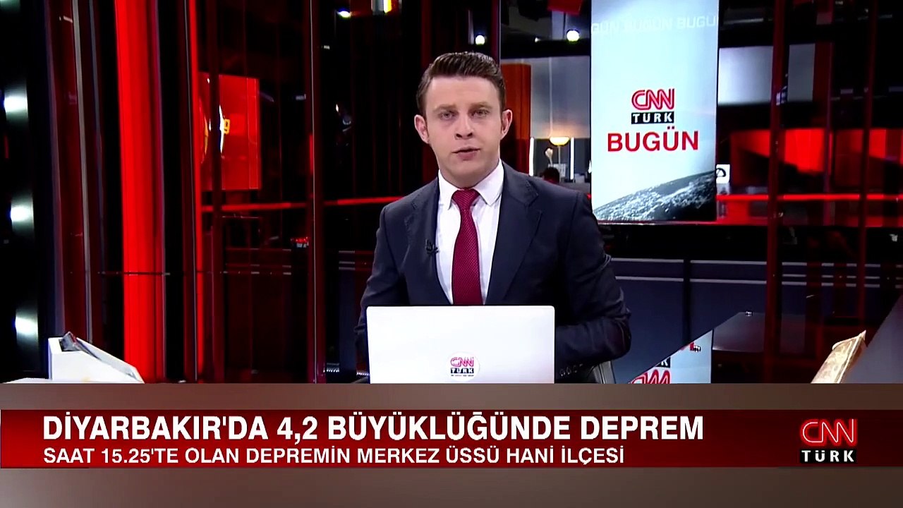 Son Dakika Diyarbakır da 4 2 büyüklüğünde deprem Sarsıntı çevre