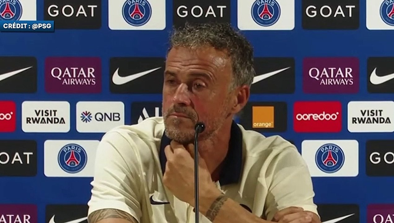 Luis Enrique Confirme Labsence Dousmane Demb L Vid O Dailymotion