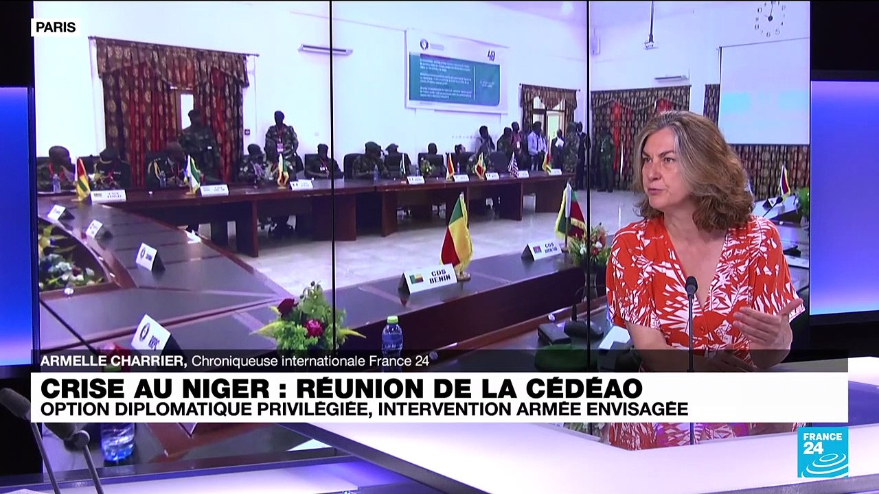 Niger L Union Africaine Divis E Sur L Intervention Militaire Vid O