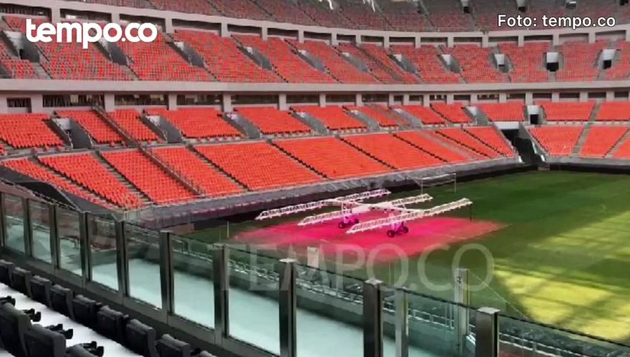 Jelang Piala Dunia U Jakpro Mulai Ganti Rumput Jis Video