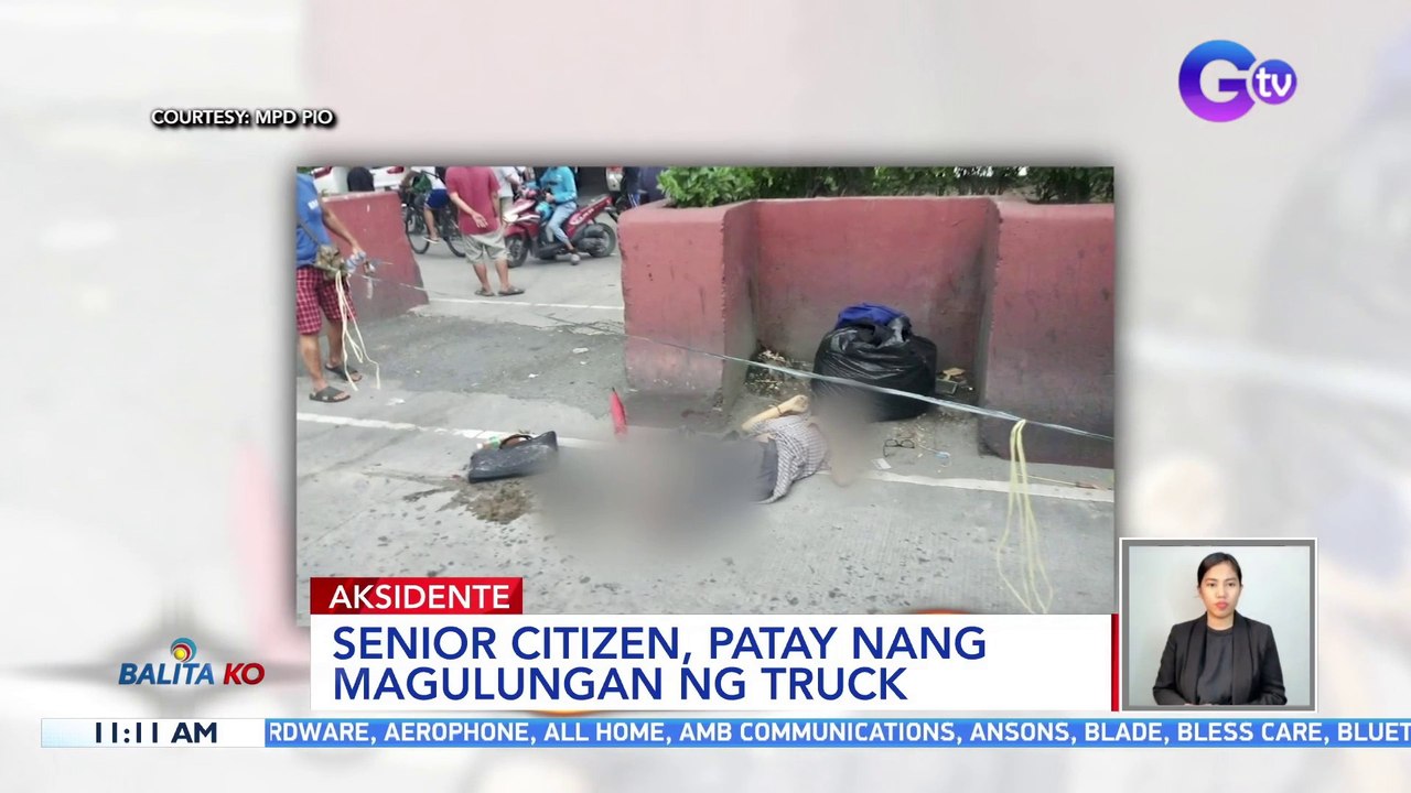 Senior Citizen Patay Nang Magulungan Ng Truck BK Video Dailymotion