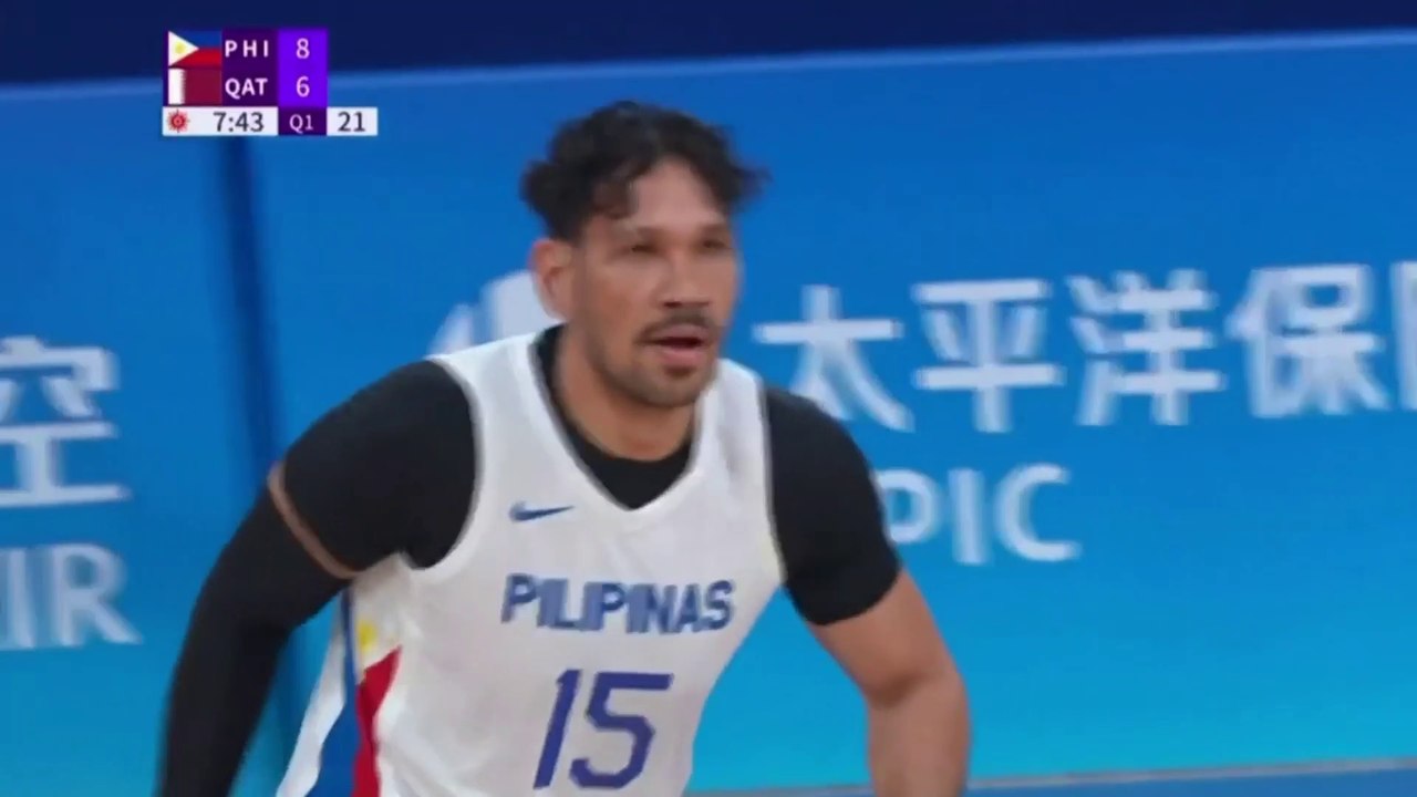 June Mar Fajardo Highlights Gilas Pilipinas Vs Qatar Oct 2 2023