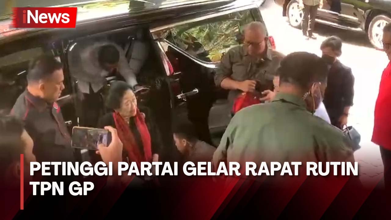 Petinggi Partai Hadir Di Gedung TPN GP Jakarta Pusat Ikuti Rapat Rutin