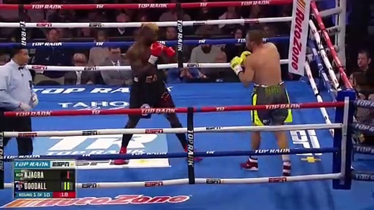 Efe Ajagba VS Joe Goodall Vídeo Dailymotion