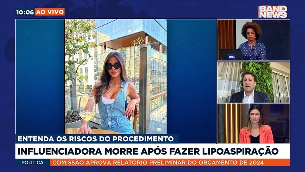 Influenciadora Morre Ap S Realizar Lipoaspira O Bandnews Tv V Deo