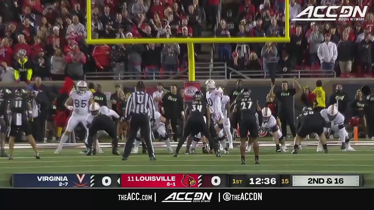 Louisville Football Vs Virginia Highlights 11 9 23 Video Dailymotion