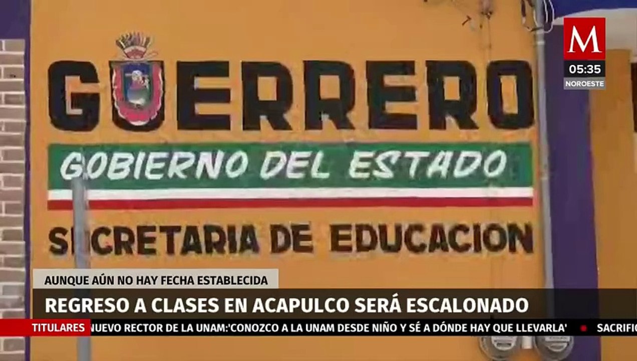 Regreso A La Escuela En Acapulco Y Coyuca Paulatino Y Diferenciado