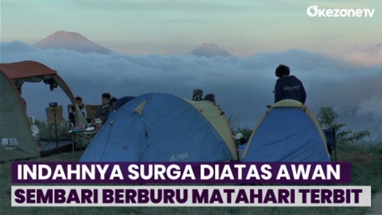 Berburu Matahari Terbit Dengan Pemandangan Dari 5 Gunung Di Dataran