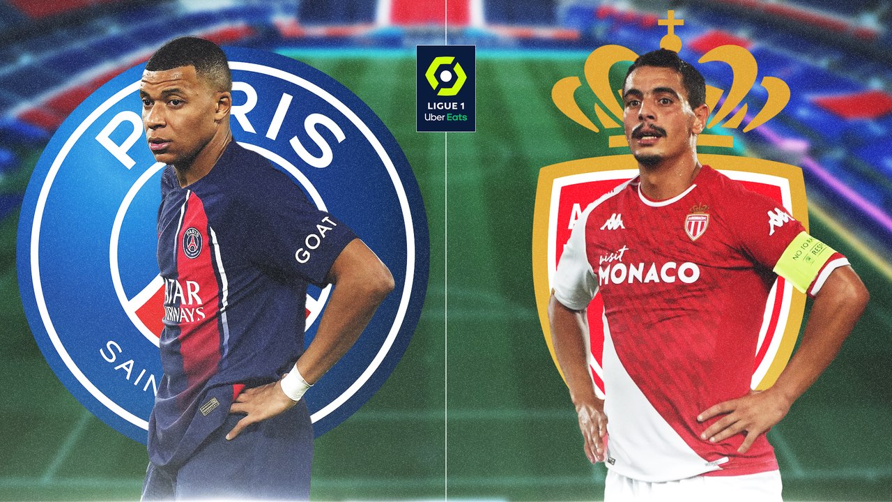 PSG AS Monaco les compositions officielles Vidéo Dailymotion