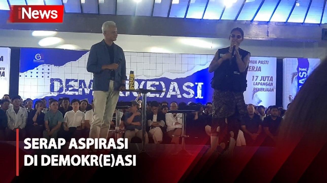 Diskusi DEMOKR E ASI Cara Ganjar Pranowo Serap Aspirasi Masyarakat