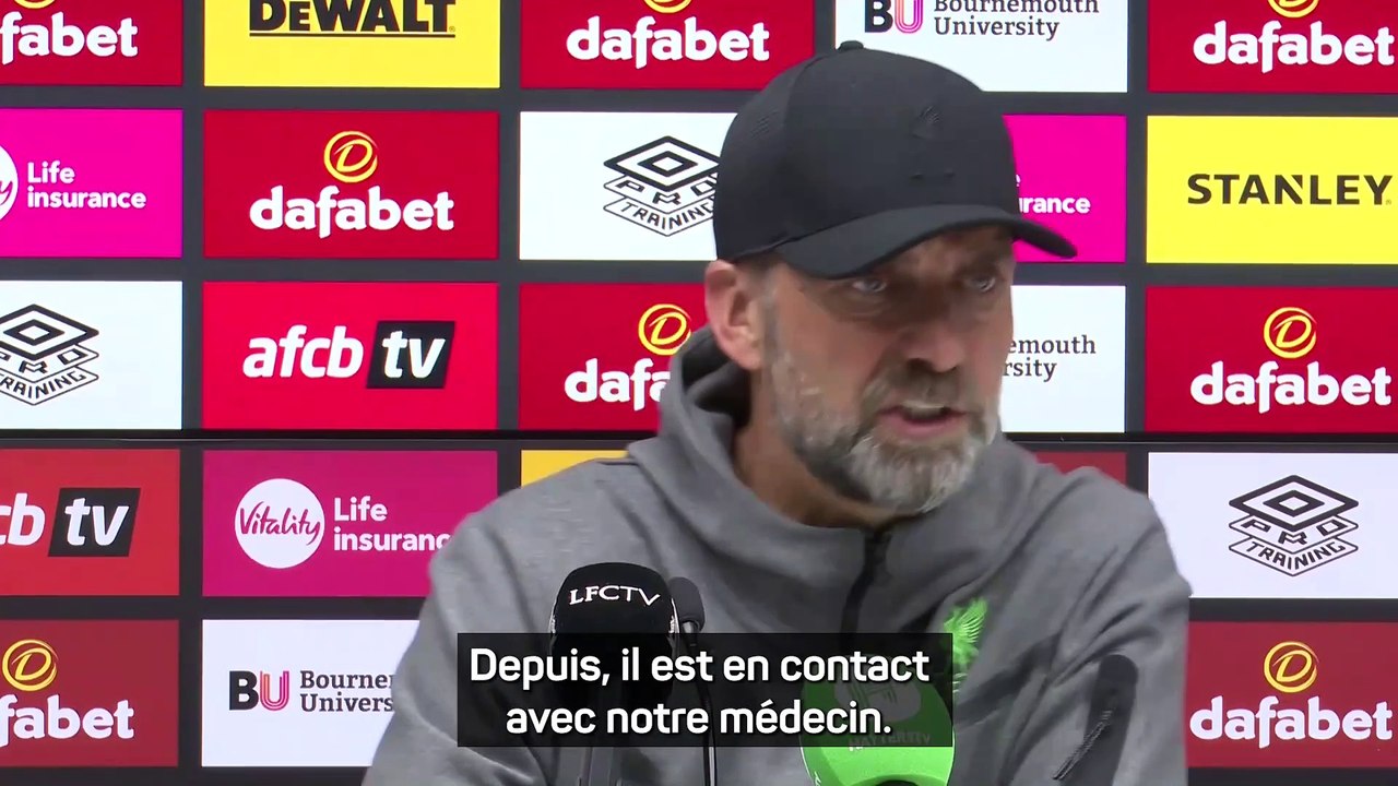 Klopp Salah devrait faire sa rééducation ici Vidéo Dailymotion