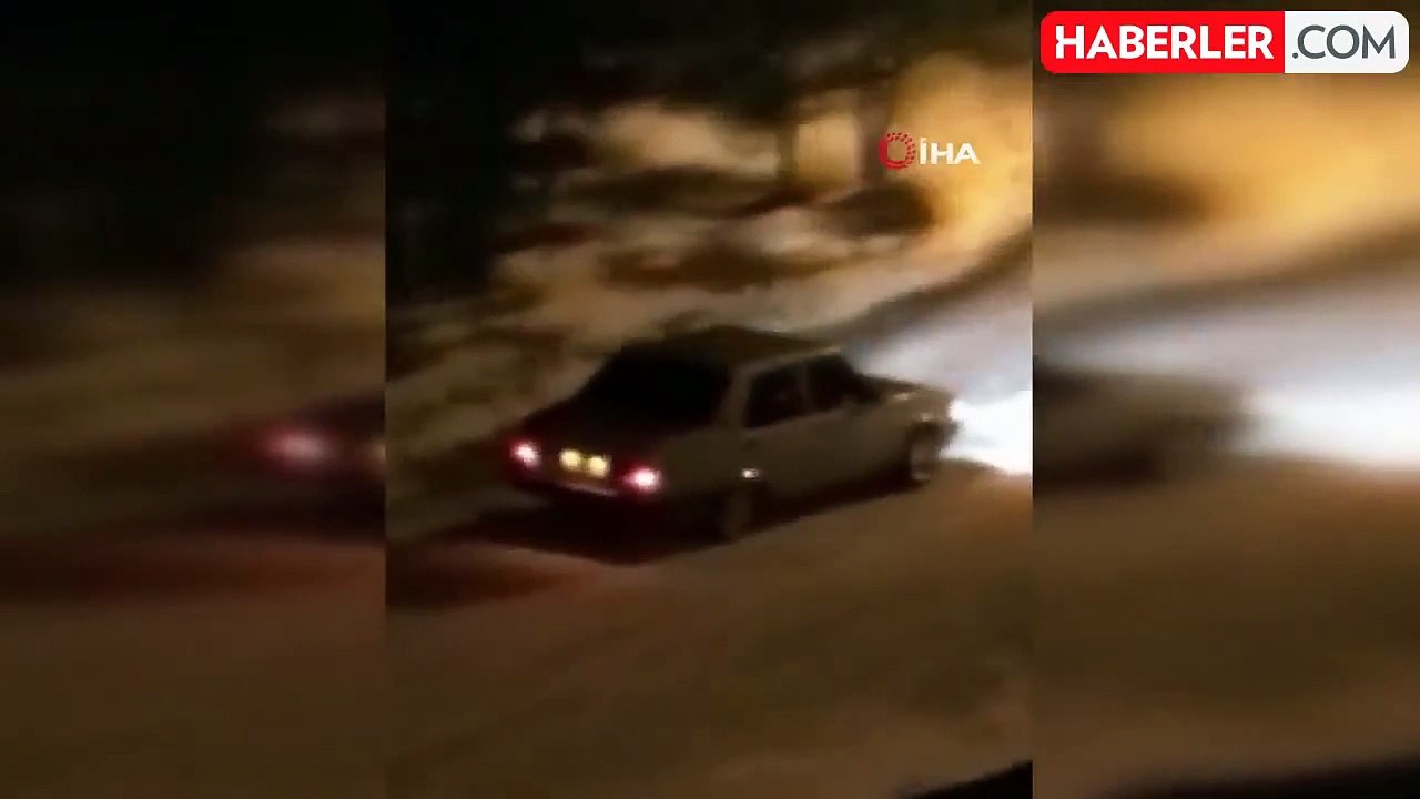 Uludağ da Tofaş otomobil ile drift atan sürücü kamerada Dailymotion Video