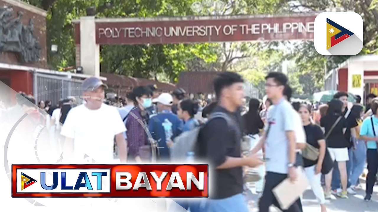 Pup Face To Face Entrance Exams Dinagsa Ng Mga Estudyante Video