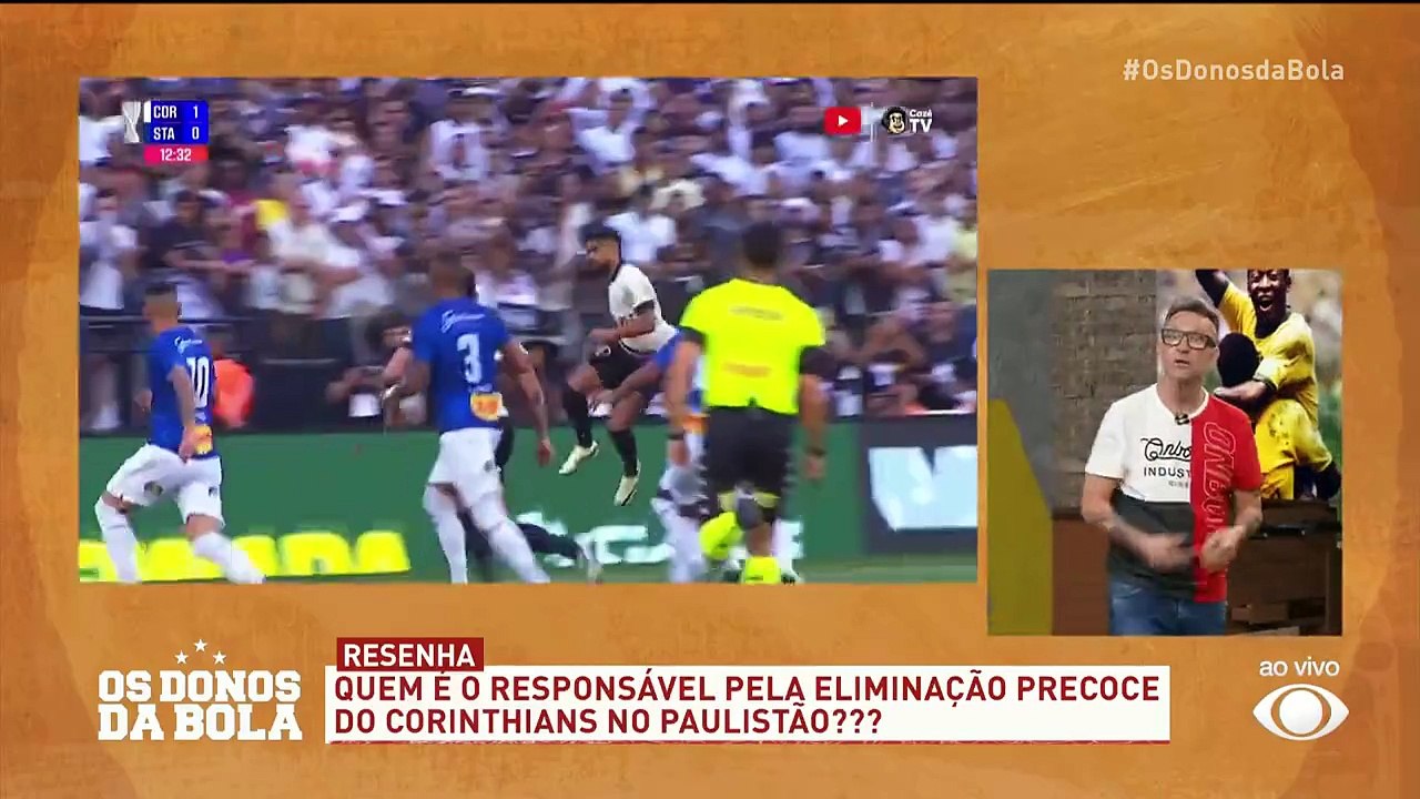 Neto detona eliminação do Corinthians no Paulistão Vexame histórico