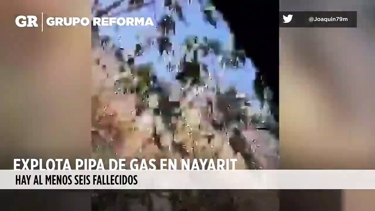 Explota Pipa De Gas En Nayarit V Deo Dailymotion