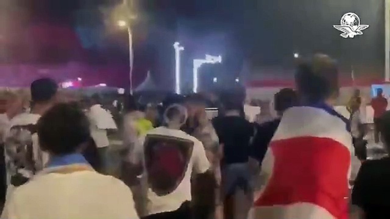 Batalla Campal Entre Mexicanos Y Argentinos En Doha Qatar V Deo