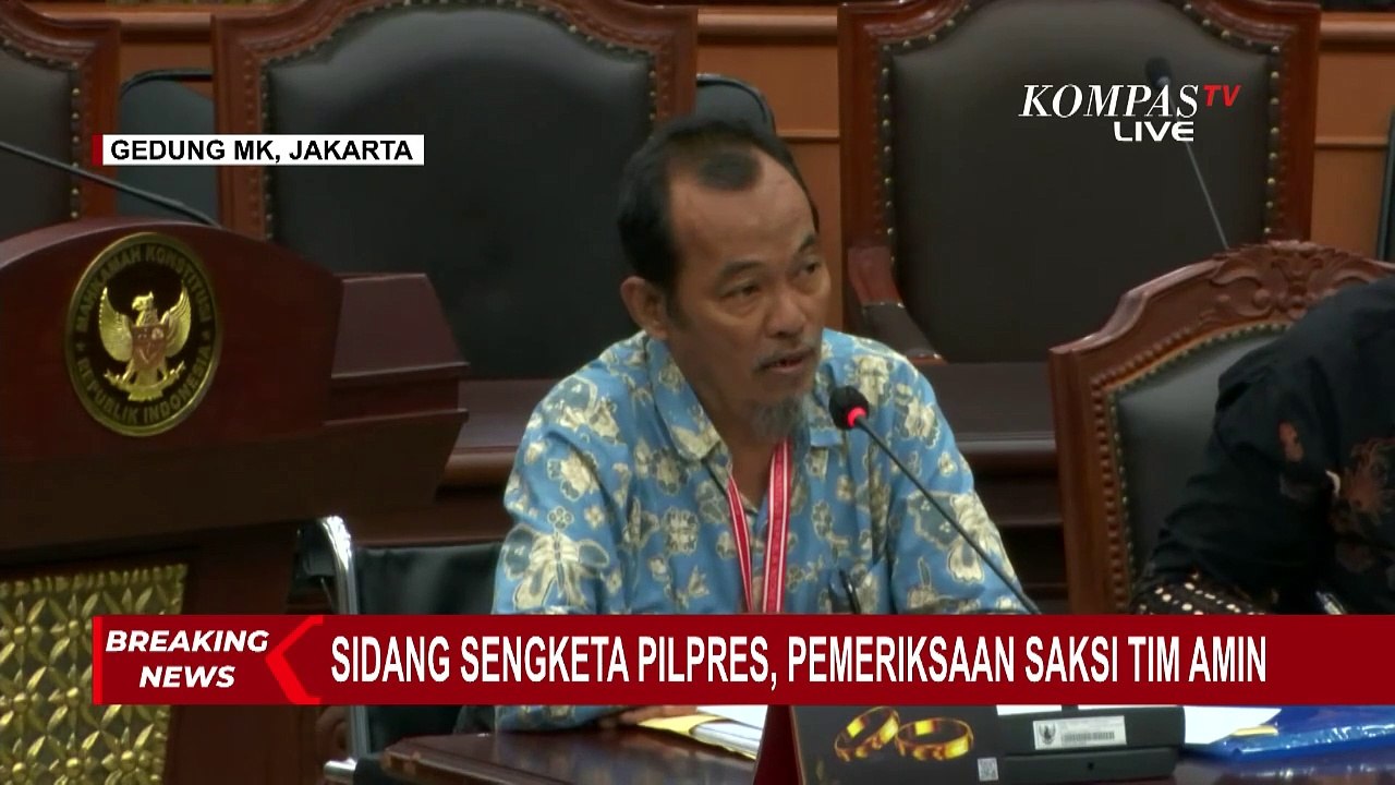 Saksi Kubu AMIN Ungkap Berbagai Kejanggalan Yang Diduga Dilakukan KPU