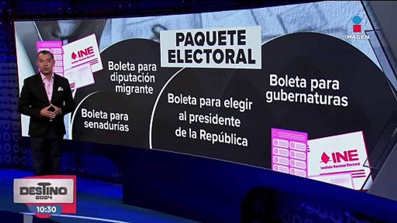 Voto en el extranjero El INE concluye el envío de paquetes con boletas