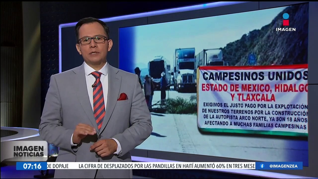 Campesinos bloquean por más de 24 horas la autopista Arco Norte Vídeo