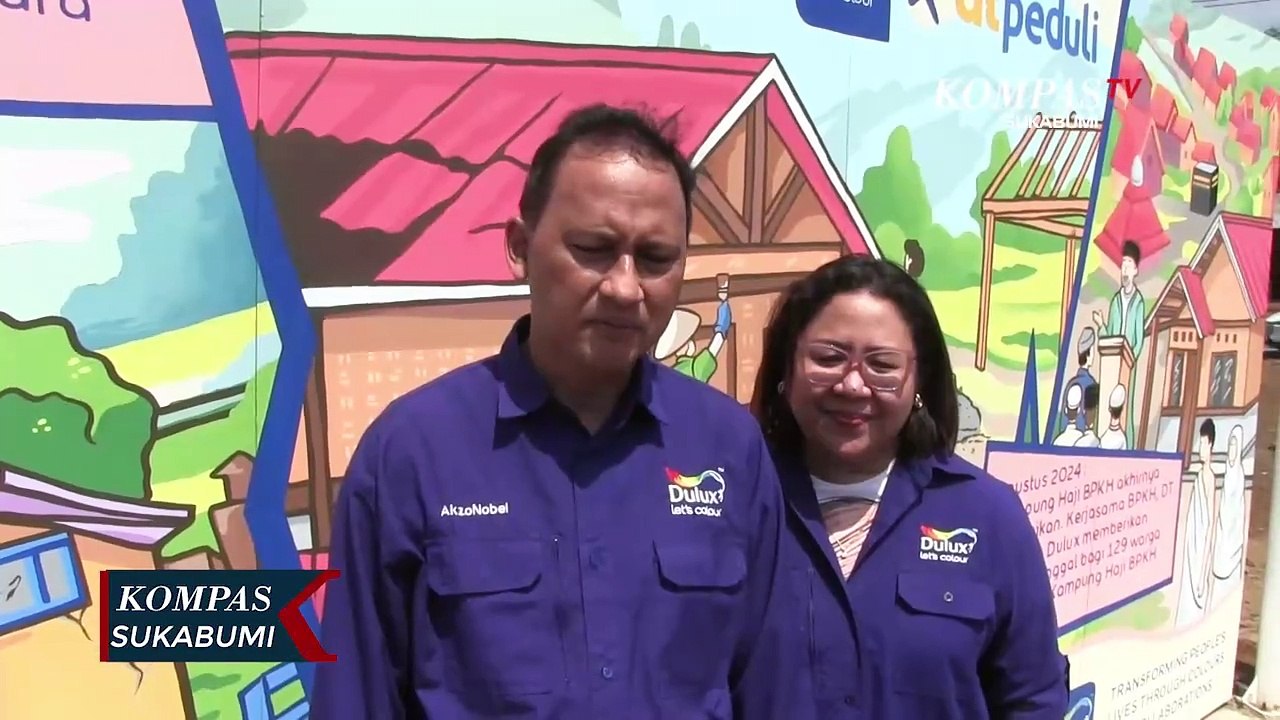 Kolaborasi Dulux Dalam Pembangunan Hunian Tetap Oleh Bpkh Di Sukabumi